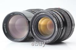 5 PS Lens Set MINT Zenza Bronica SQ-Ai 80mm Camera 120 Film Back From JAPAN