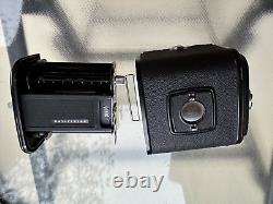 A24 220 Hasselblad Type III Black 6x6 Film Back Holder withLeather Case Japan