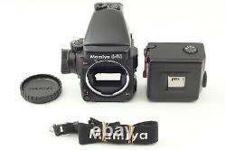 ALMOST MINT withstrap Mamiya 645 Pro Film Camera AE Finder 120 Film Back JAPAN