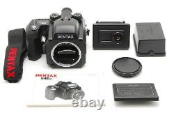 Almost Unused Pentax 645N Medium Format Camera with120 & 220 Film Back From Japan