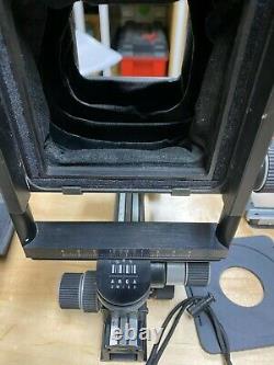 Arca Swiss F line 6x9 view camera kit, 80mm, 65mm, Film backs, Ground Glass