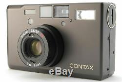 B V. Good CONTAX T3 Black Double Teeth Data Back Point & Shoot Film Camera 6321