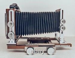 Beautiful Shen Hao TFC617-A 6x17 Wooden Field Camera with Roll Film Back