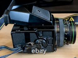 Bronica ETRSi, Prism, 75mm f2.8 Zenzanon E II lens, 120 Back 6x4.5 film camera