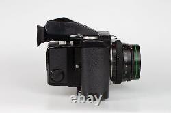 Bronica ETR camera complete kit with 5 lenses, 3 backs, prism finder FILM TESTED