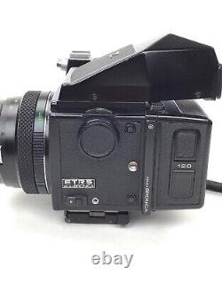 Bronica ETRs 645 Film Camera With120 Back, 75mm F2.8 & Grip