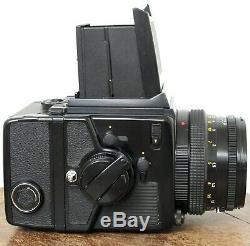 Bronica SQ-Ai 6x6 Film Camera + 80mm f/2.8 PS + WLF + Film Back Complete Camera