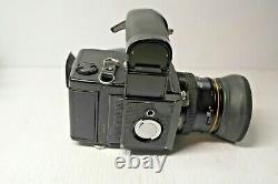 Bronica SQ Film Camera, Seiko 80mm lens & 120 film back