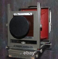 Burke & James 8x10 View Camera, Lens, shutter & 4x5 Reduction Back, Film Holders