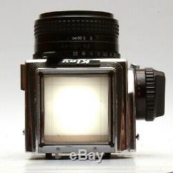 CLA'd Hasselbladski Kiev-88CM 6x6 Medium Format Film Camera with Lens & 2 Backs