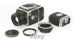 CLA'd Hasselbladski Kiev-88 6x6 Medium Format Film Camera with Lens & 2 Backs