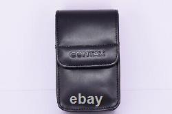 CONTAX T3 BLACK DATA BACK Double Teeth Point & Shoot Film Camera with Leather Case