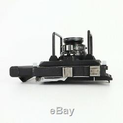- Cambo Wide 470 Camera, Schneider 47mm Lens + Roll Film Backs (av)