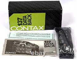 Contax 137 Data Back for Contax 137 MD & 137 MA Cameras Near Mint in Box