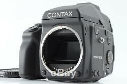Contax 645 Camera Body + MFB-1 645 Film Back + MF-1 Viewfinder From Japan #hk649