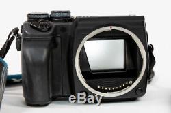 Contax 645 Medium Format SLR Film Camera with 2 lenses, backs, and accesories