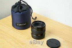 Contax 645 camera with Zeiss Planar 80mm f/2, prism finder & film back EXC+
