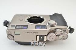 Contax G2 D 35mm Rangefinder Film Camera Body with Data Back GD-2 #190607n