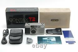 Contax T2 35mm Point and Shoot Film Camera Date Back Free Shipping #835