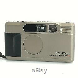Contax T2 Point & Shoot 35mm Film Camera + Date Back Japan
