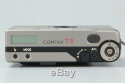 Contax T3 Double Teeth 35mm Point & Shoot Film Camera with Data Back, Champagne