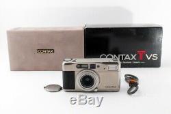 Contax TVS 35mm Point & Shoot Film Camera Data Back withBox Exc++ From Japan #5214
