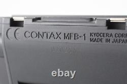 Dark Slide MINT Contax MFB-1 Film Back Holder for 645 Film Camera From JAPAN