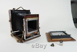 Deardorff Antique 4x5 5x7 Film Back Large Format Field Camera