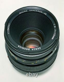 EXCELLENT Bronica SQ-Ai Camera Kit 110mm MACRO Lens, Prism Finder, 120 film back
