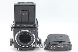 EXC+3 Mamiya RB67 Pro S Medium Format Film Camera + 120 Film Back Japan