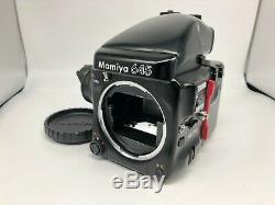 EXC+4Mamiya 645 Pro Camera Body + AE Prism Finder + 120 Film Back from Japan
