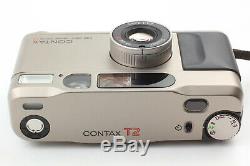 EXC+4 IN BOX Contax T2 D T2D 35mm Film Camera with Data Back from JAPAN #519