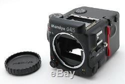 EXC+4 MAMIYA 645 Pro TL Camera Body 120 Film Back Winder Grip From Japan