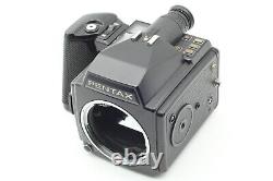 EXC+4? Pentax 645 Camera + SMC A 75mm f/2.8 Lens, 120 Film Back from JAPAN