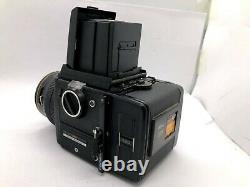 EXC+5BRONICA SQ 6x6 Camera + Waist level Finder + S 80mm F2.8 + 120 Film Back