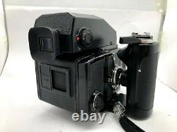 EXC+5 BRONICA ETR Film Camera + MC 75mm f2.8 + AE II Finder + 120 Film Back