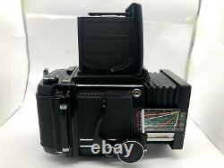 EXC+5 MAMIYA RB67 Pro Film Camera + SEKOR 127mm F3.8 Lens + 120 Film Back