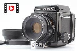 EXC+5? Mamiya RB67 Pro Film Camera SEKOR NB 127mm f3.8 Lens 120 Film Back JAPAN