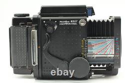 EXC+5 Mamiya RZ67 Pro Camera + Sekor Z 127mm f/3.8 W Lens 120 Film Back JAPAN