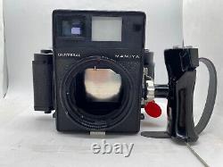 EXC+5? Mamiya Universal Press Film Camera + SEKOR P 127mm F4.7 + 6x9 Film Back