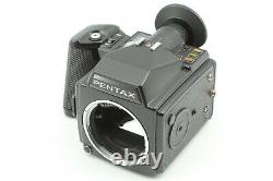 EXC+5 Pentax 645 Film Camera + SMC A 645 75mm f/2.8 Lens 120 Back from JAPAN