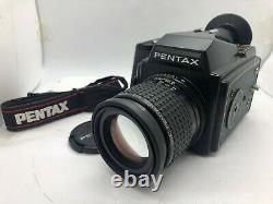 EXC+5 Pentax 645 Medium Format Film Camera + SMC A 150mm f3.5 + 120 Film Back