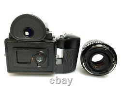EXC+5 withSTRAP Pentax 645 Camera + A 45mm f/2.8 Lens 120 Film Back from JAPAN