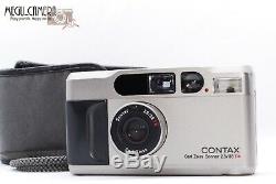 EXC+++++ Contax T2 35mm f/2.8 Film Camera (SV) + Date Back from JAPAN 291