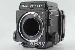 EXC++++Mamiya RB67 Pro S Camera with 6x8 Motorized Roll Film Back from JAPAN