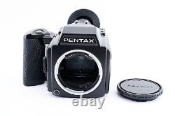 EXC+ Pentax 645 6x4.5 Medium Format SLR Camera Body 220 Film Back #1995436