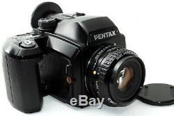 EXC Pentax 645 N Medium Format camera body with A 75mm F/2.8 Lens, 120 film back