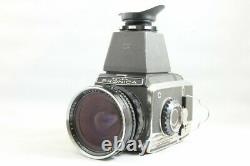 EXC Zenza Bronica S2 Medium Format 6x6 Film Camera + Chimney Finder + Film Back