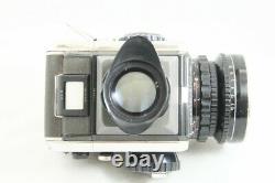 EXC Zenza Bronica S2 Medium Format 6x6 Film Camera + Chimney Finder + Film Back