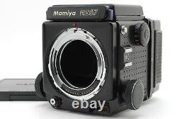 EX+5 MAMIYA RZ67 Pro Camera Body with Waist Level Finder 120 Film Back #JAPAN